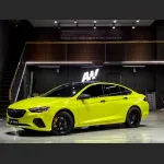 Ravoony Plus Matte Pure Metal Fluorescent Yellow Car Wrap