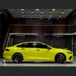 Ravoony Plus Matte Pure Metal Fluorescent Yellow Car Wrap