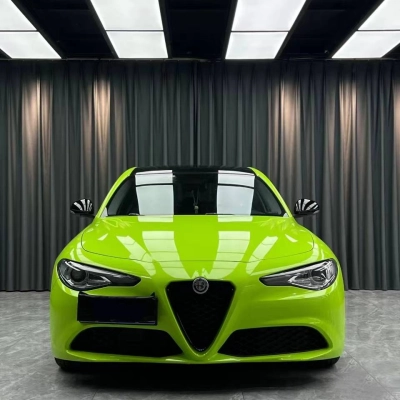 Ravoony Plus Gloss Apple Green Car Wrap 02