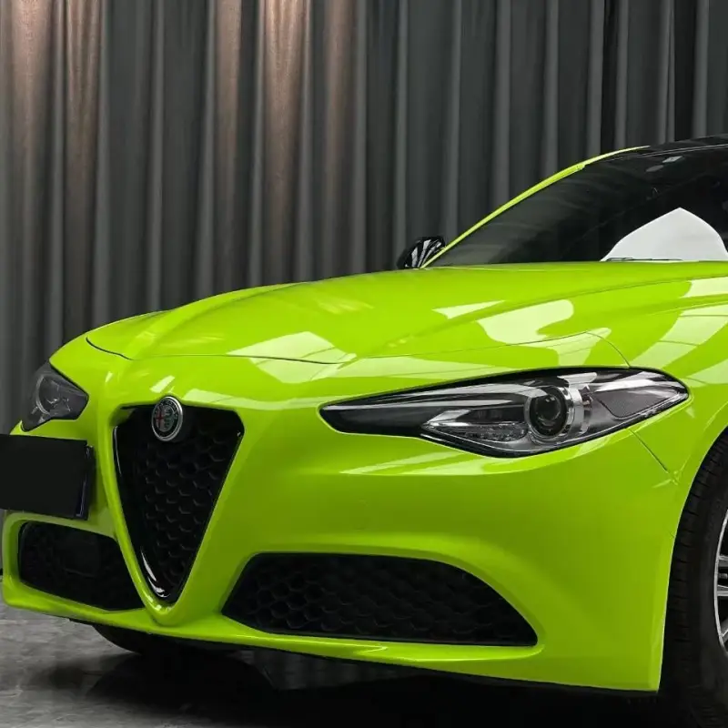 Ravoony Plus Gloss Apple Green Car Wrap