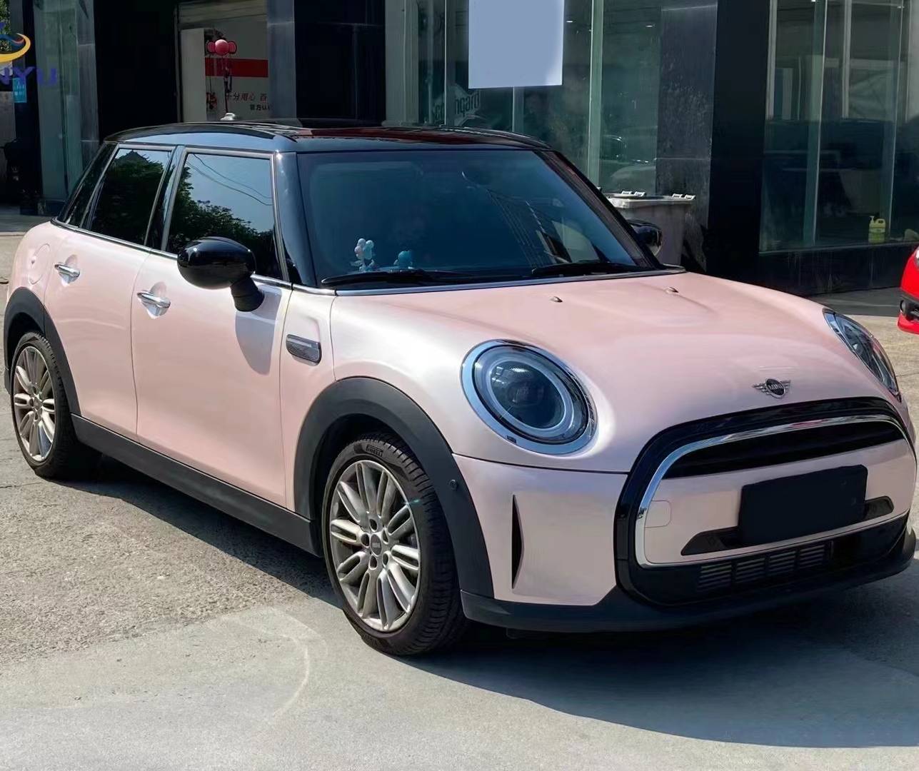 Mini Cooper Wrap Best Ravoony Gloss Macaron Peach Pink Vinyl Car Wrap Mini Cooper Wrap ravoony
