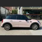 Ravoony Plus Gloss Macaron Peach Pink Vinyl Car Wrap Mini Cooper Wrap