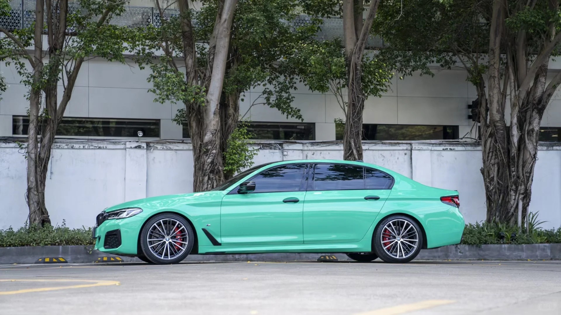 Ravoony Plus PET Glossy Porsche Mint Green Car Wrap