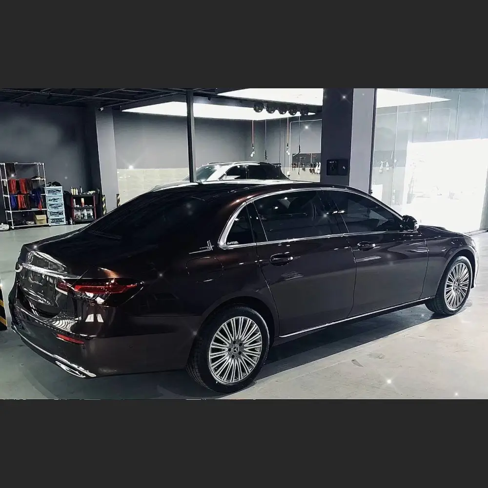 Ravoony Plus Gloss Metallic Mahogany Red Vinyl Wrap