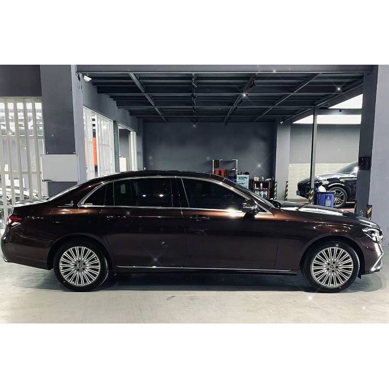 Gloss Metallic Mahogany Red Vinyl Wrap