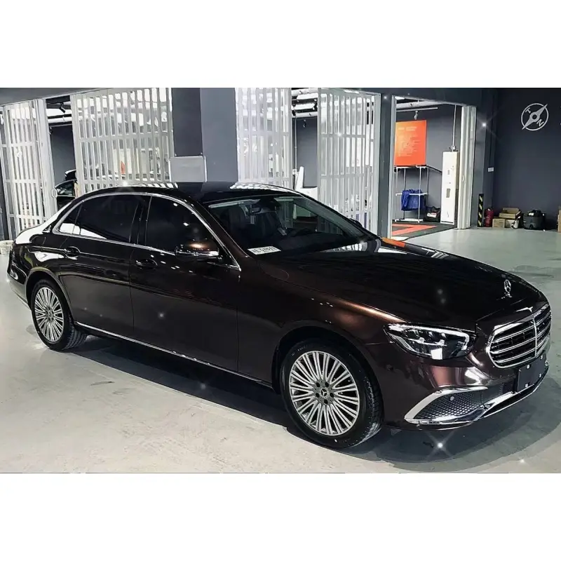 Gloss Metallic Mahogany Red Vinyl Wrap