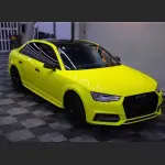 Ravoony Plus Glossy Crystal Lemon Yellow Vinyl Wrap