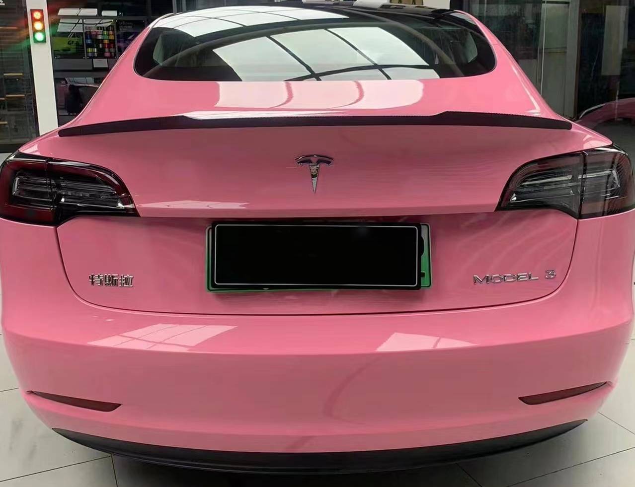 Glossy Crystal Light Pink Car Wrap, Best Ravoony Glossy Crystal Light