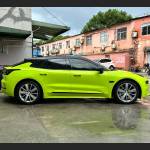 Ravoony Plus Glossy Crystal Bur Green Car Wrap