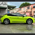 Ravoony Plus Glossy Crystal Bur Green Car Wrap