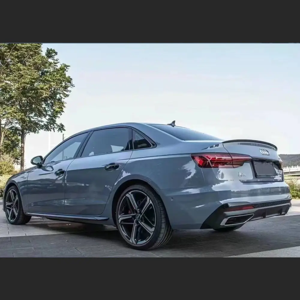 Ravoony Plus Glossy Crystal Cement Grey Car Wrap