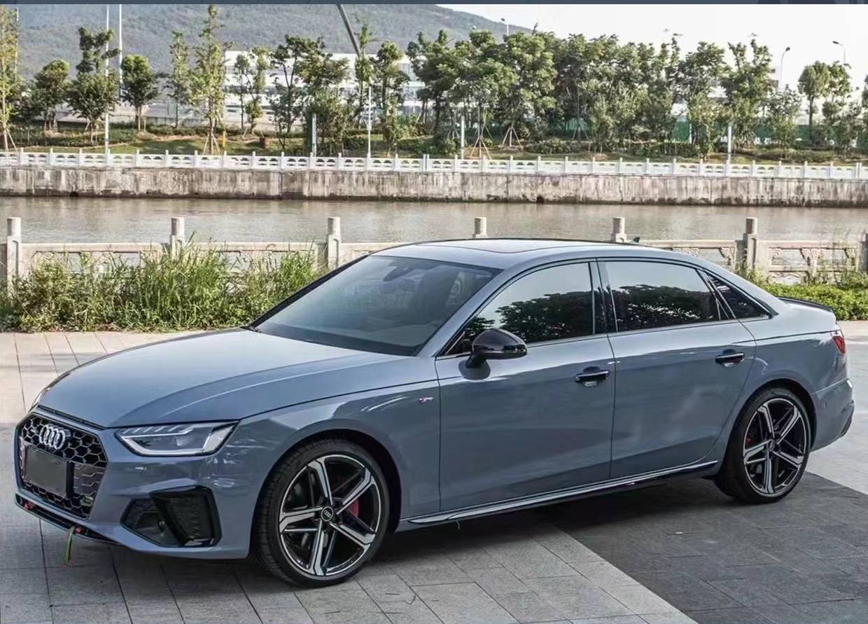 Ravoony Plus PET Glossy Crystal Cement Grey Car Wrap