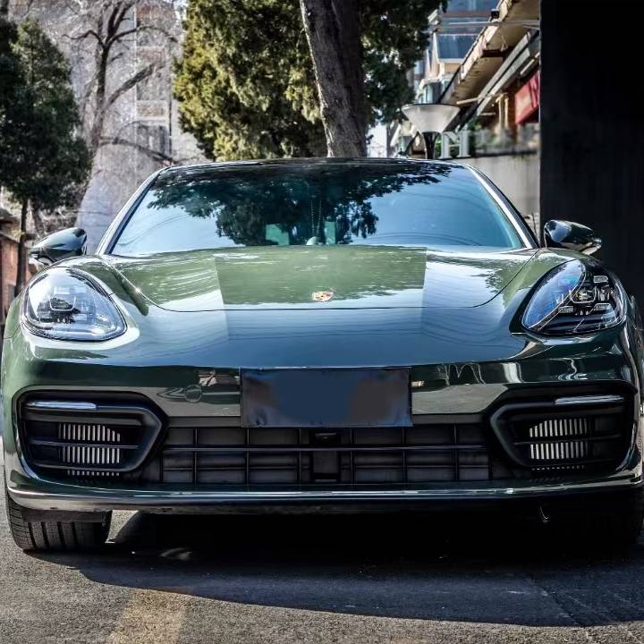 Ravoony Plus Glossy Olive Light Green Car Wrap