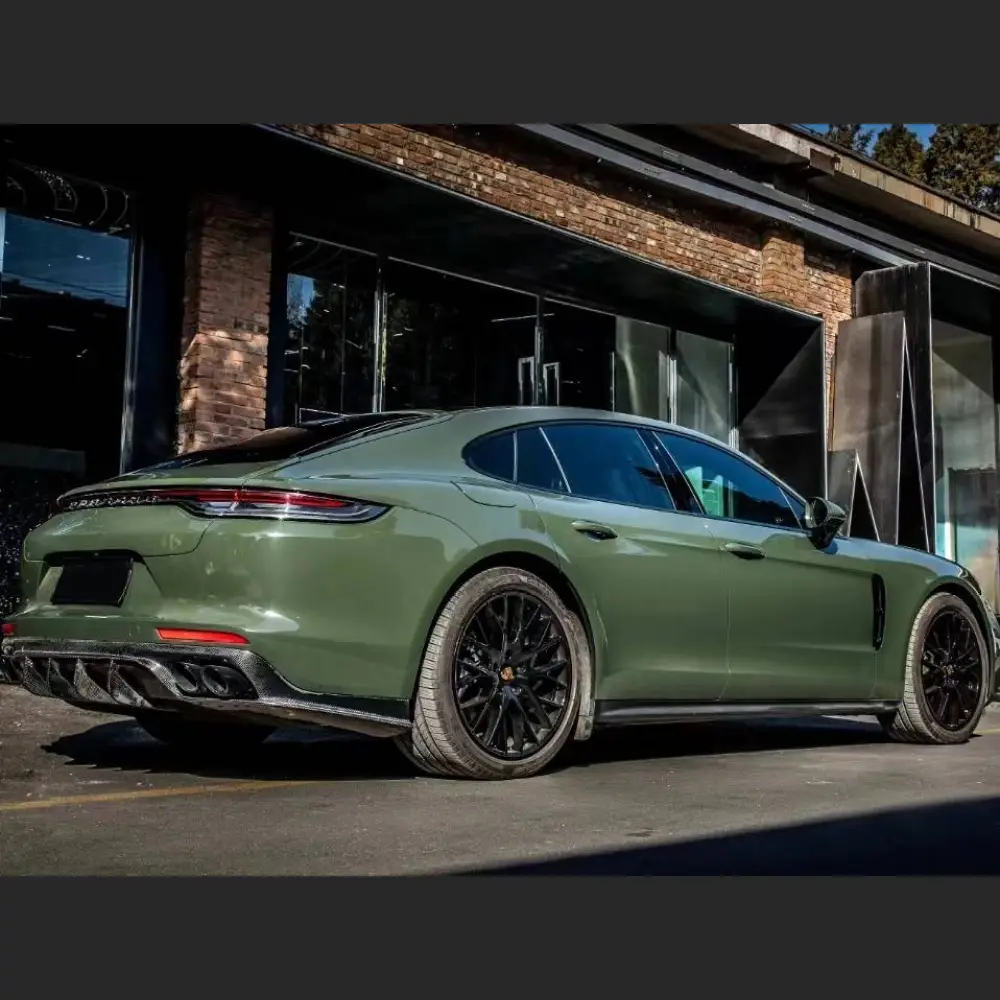 Ravoony Plus Glossy Olive Light Green Car Wrap