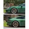 Ravoony Plus Porsche Gloss Olive Green Vinyl Car Wrap