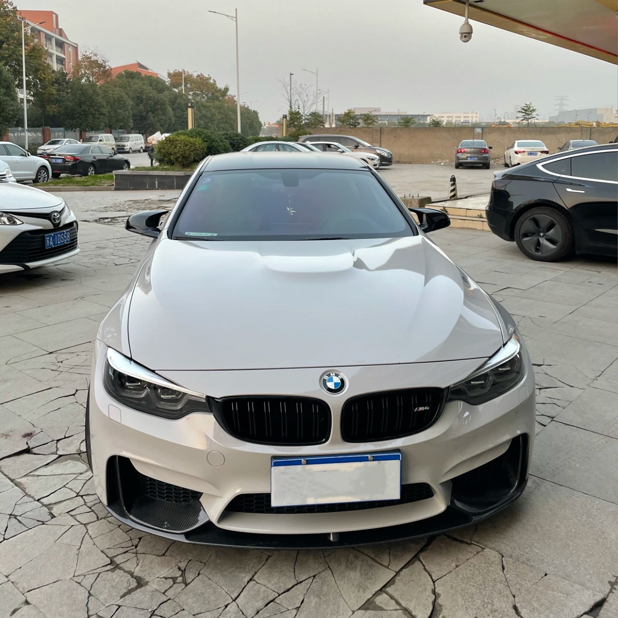 Ravoony Basic Glossy Crystal Volcano Grey Wrap