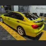 Ravoony Basic Glossy Metallic BMW M4 Paint Lemon Yellow Car Wrap