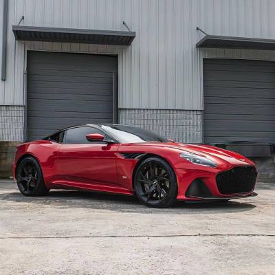 Ravoony Plus Glossy Metallic Paint Fire Red Vinyl Car Wrap 02