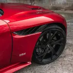 Ravoony Plus Glossy Metallic Paint Fire Red Vinyl Car Wrap