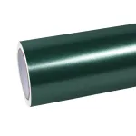 Ravoony Plus Glossy Metallic Emerald Green Car Vinyl Wrap