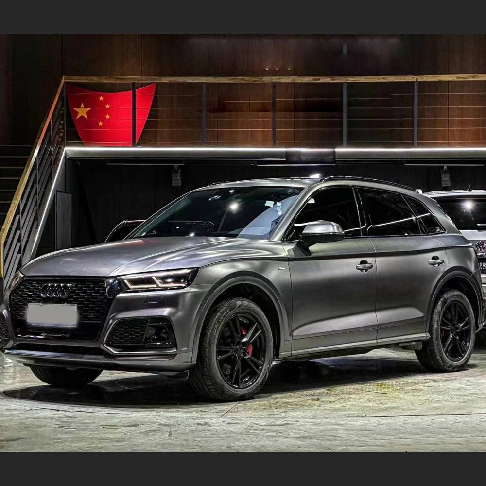 Ravoony Plus Matte Heavy Metallic Graphite Grey Car Wrap