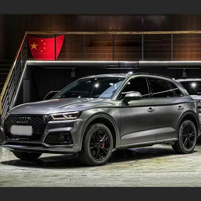 Ravoony Plus Matte Heavy Metallic Graphite Grey Car Wrap