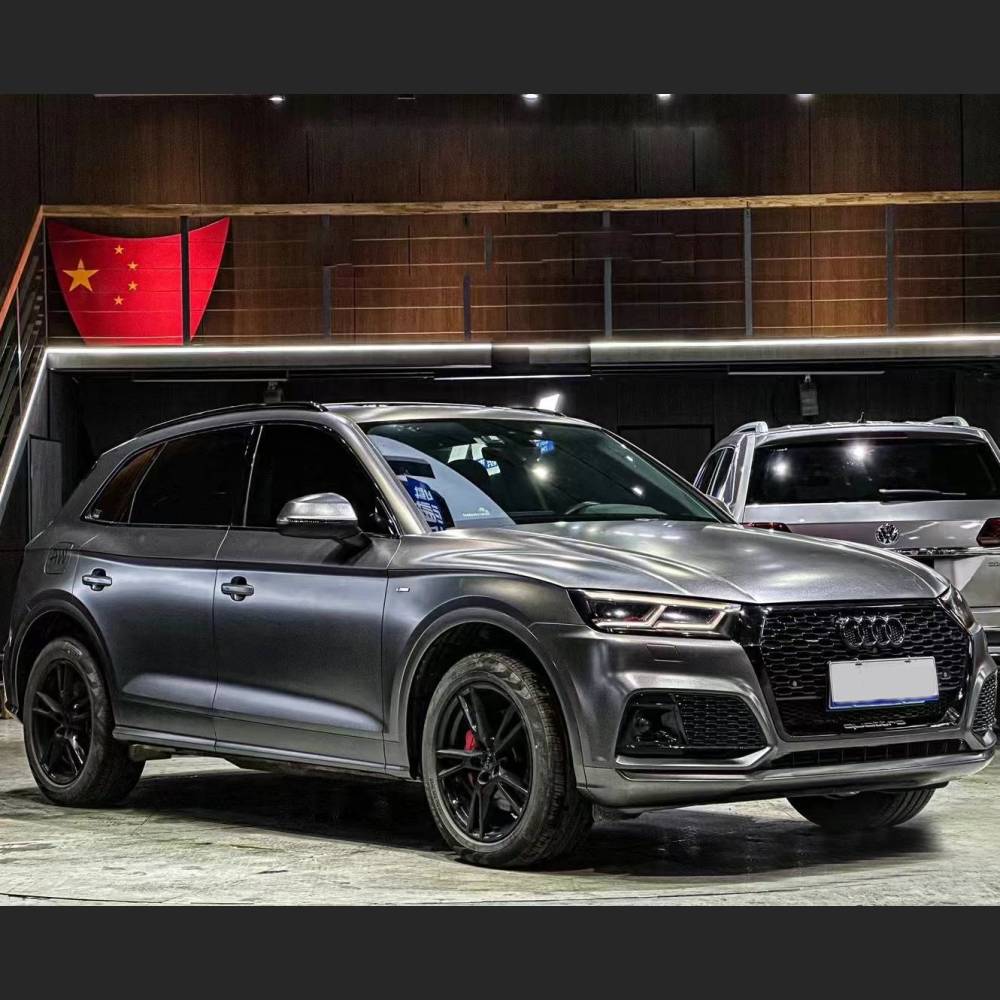 Ravoony Plus Matte Heavy Metallic Graphite Grey Car Wrap
