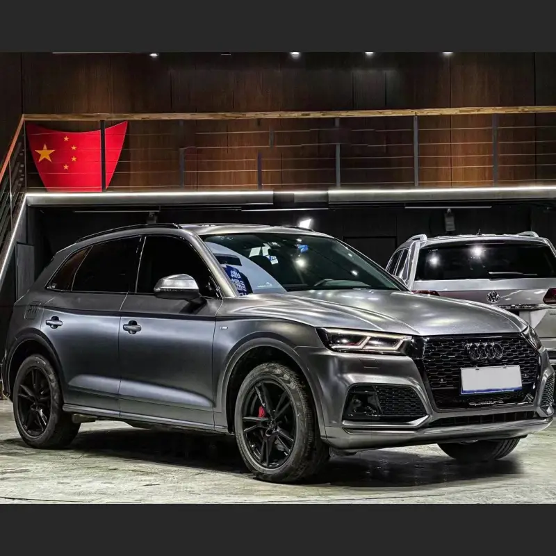Ravoony Plus Matte Heavy Metallic Graphite Grey Car Wrap