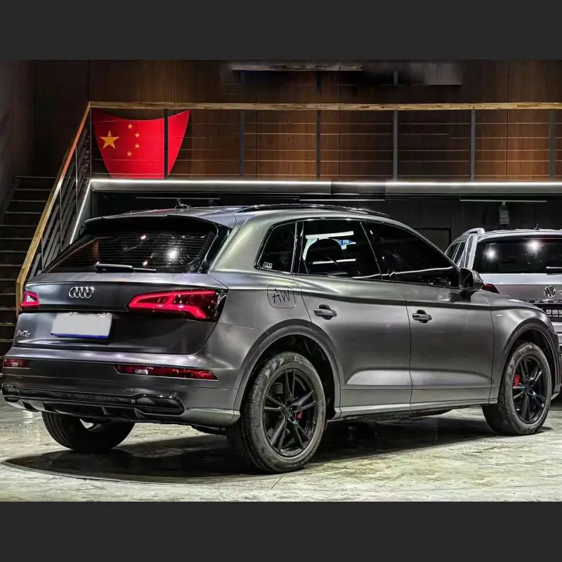 Ravoony Plus Matte Heavy Metallic Graphite Grey Car Wrap