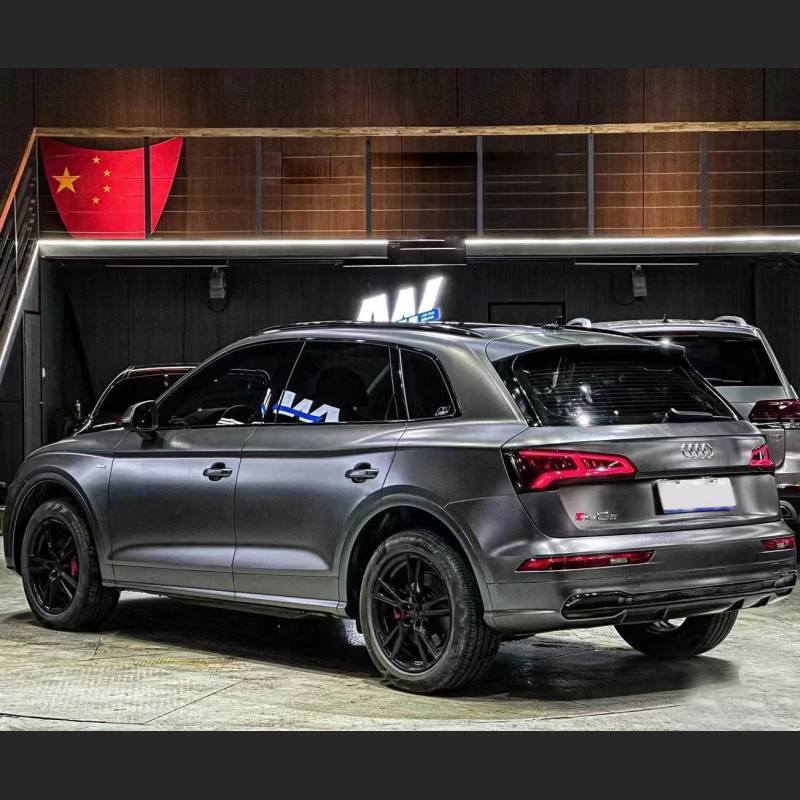 Ravoony Plus Matte Heavy Metallic Graphite Grey Car Wrap