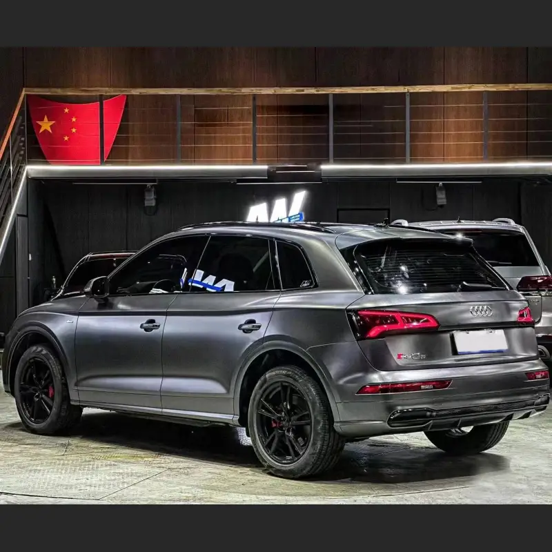 Ravoony Plus Matte Heavy Metallic Graphite Grey Car Wrap