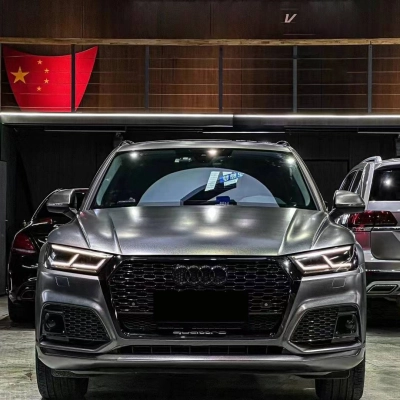 Ravoony Plus Matte Heavy Metallic Graphite Grey Car Wrap 02