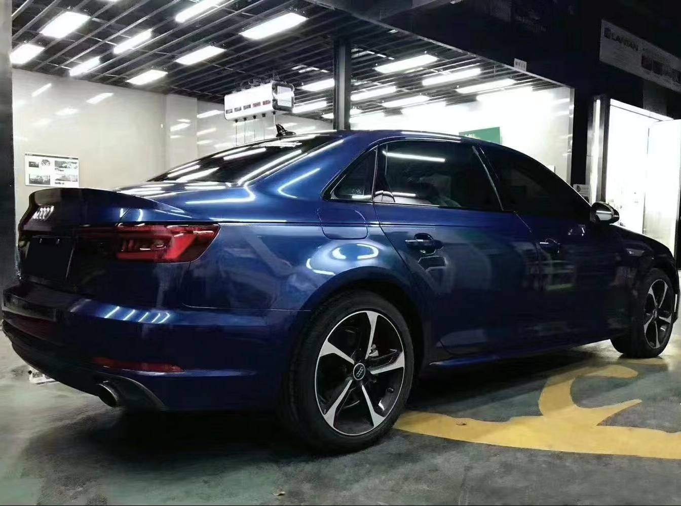 Ravoony Plus Glossy Metallic Intergalactic Blue Car Wrap