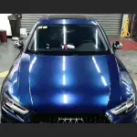 Ravoony Plus Glossy Metallic Intergalactic Blue Car Wrap