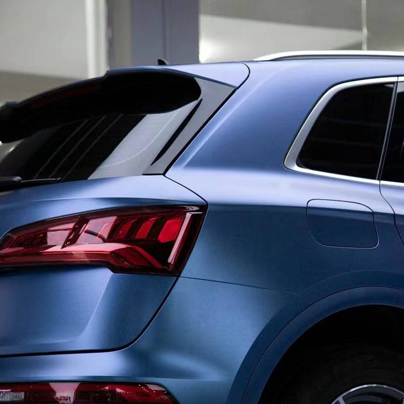 Ravoony Plus Matte Heavy Metalic Rainbow Blue Car Wrap