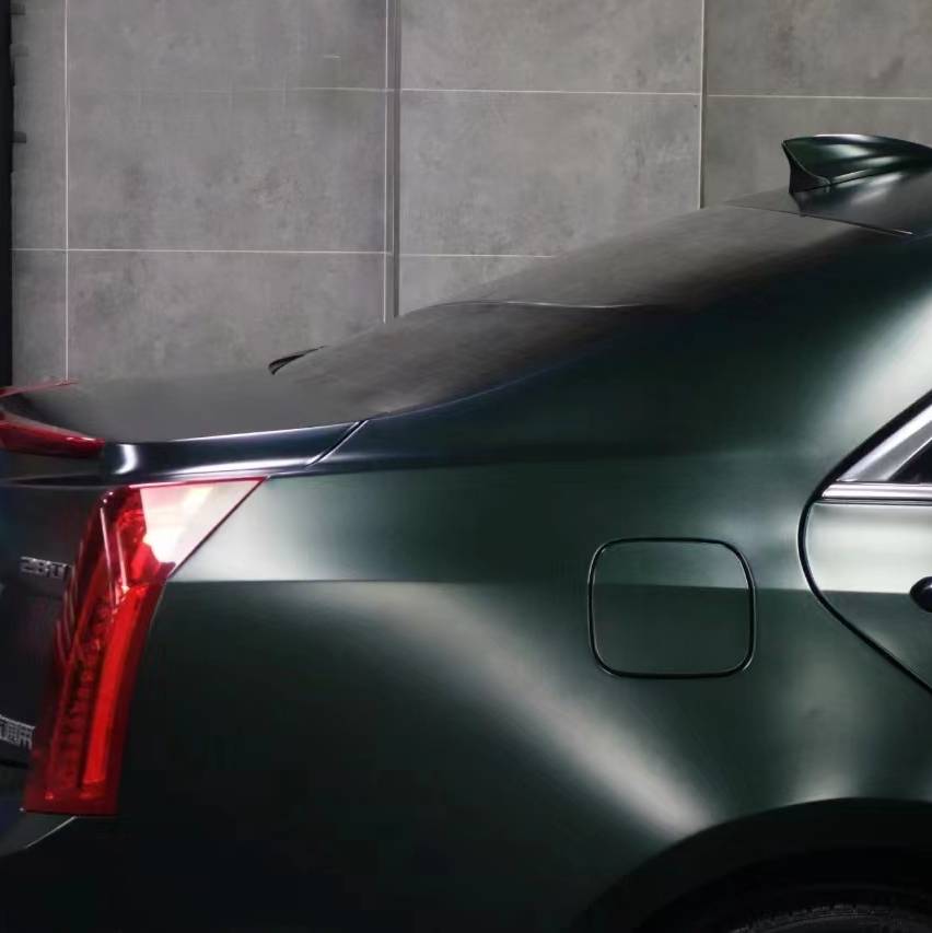 Ravoony Plus Matte Heavy Metallic Midnight Green Car Vinyl Wrap