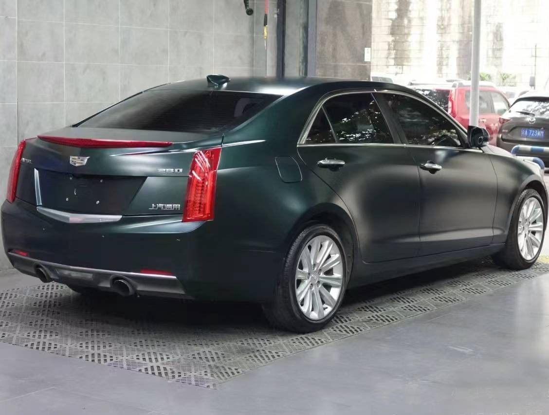 Ravoony Plus Matte Heavy Metallic Midnight Green Car Vinyl Wrap