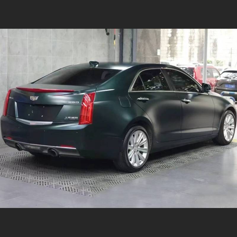 Ravoony Plus Matte Heavy Metallic Midnight Green Car Vinyl Wrap