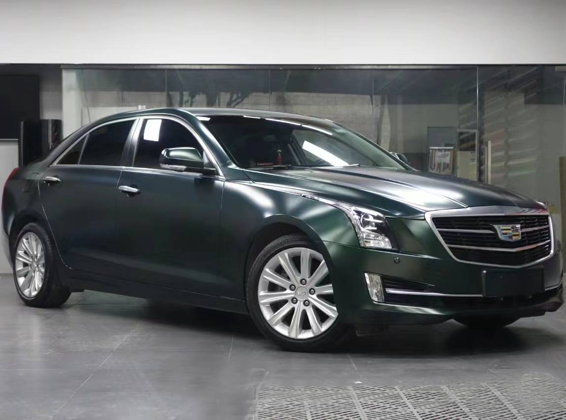 Ravoony Plus Matte Heavy Metallic Midnight Green Car Vinyl Wrap