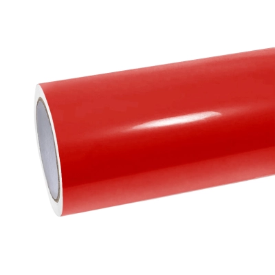 Ravoony Plus Glossy Metallic Paint China Red Vinyl Car Wrap 01
