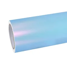 Matte Twin Pink Blue Car Vinyl Wrap