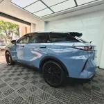 Ravoony Basic Glossy Crystal Cement Grey Car Wrap 