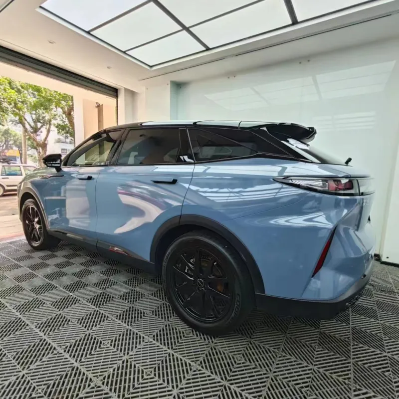 Ravoony Basic Glossy Crystal Cement Grey Car Wrap 
