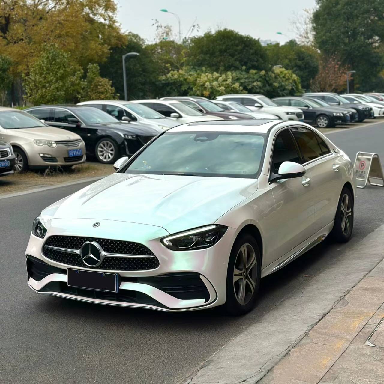 Ravoony Plus Gloss Aurora White Car Vinyl Wrap