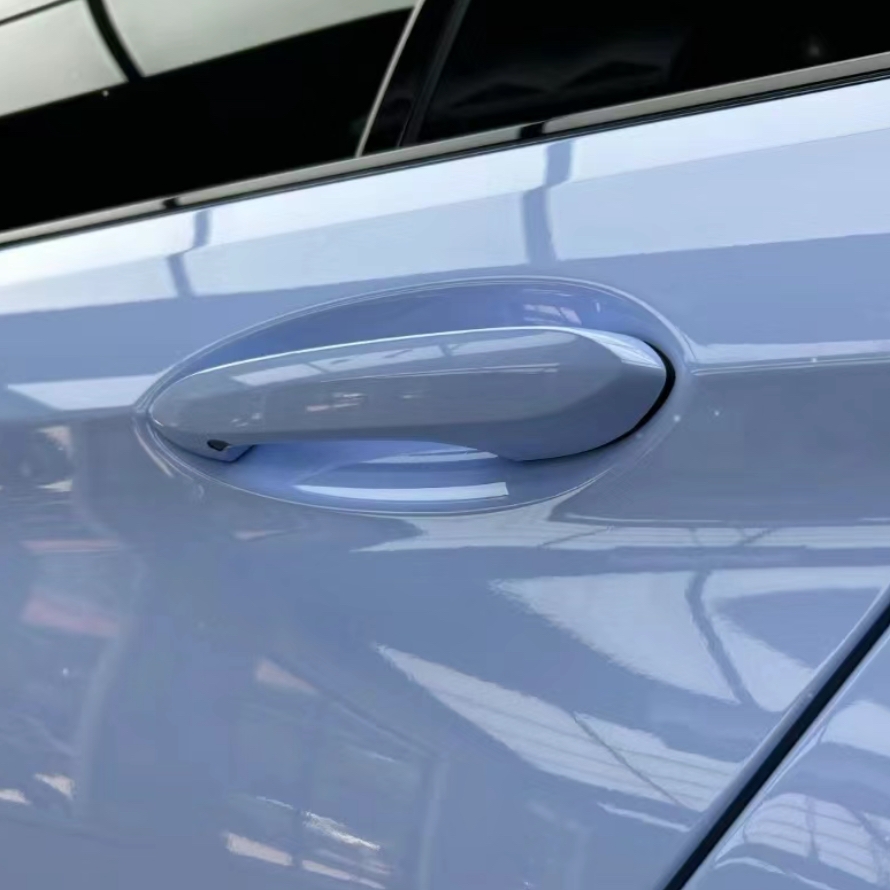 Ravoony Basic Gloss Crystal Mist Blue Vinyl Car Wrap