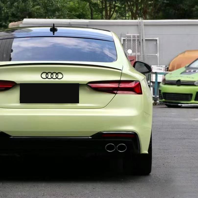 Ravoony Plus Glossy Chanel Yellow Car Vinyl Wrap