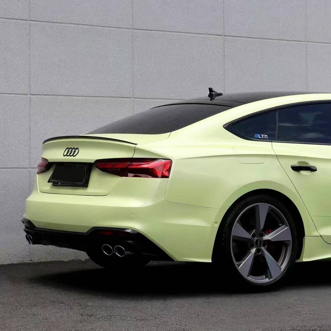 Ravoony Plus Glossy Chanel Yellow Car Vinyl Wrap