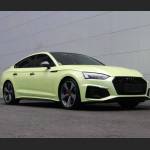 Ravoony Plus Glossy Chanel Yellow Car Vinyl Wrap