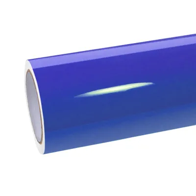 Ravoony Plus Glossy Racing Blue Vinyl Car Wrap 01