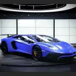 Ravoony Plus Glossy Racing Blue Vinyl Car Wrap